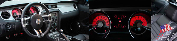 interieur ford mustang gt 2011