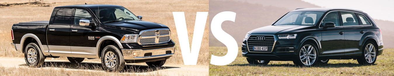 Dodge RAM VS Audi Q7