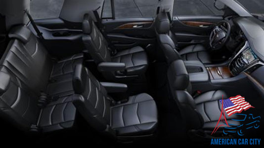 intérieur cuir Cadillac Escalade