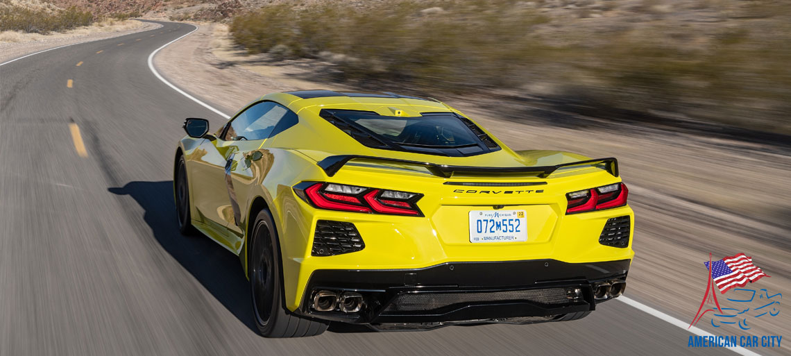 arriere chevrolet corvette c8