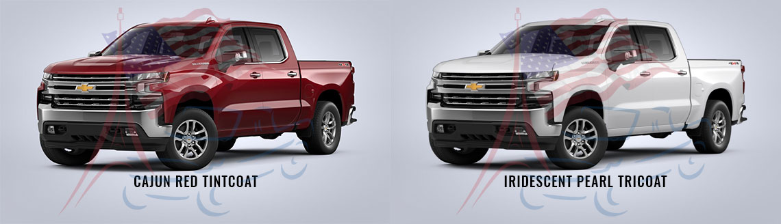 couleurs optionnelles chevrolet silverado