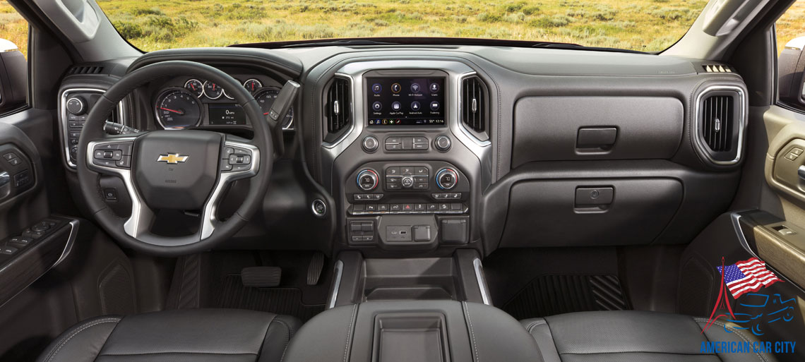 intérieur chevrolet silverado