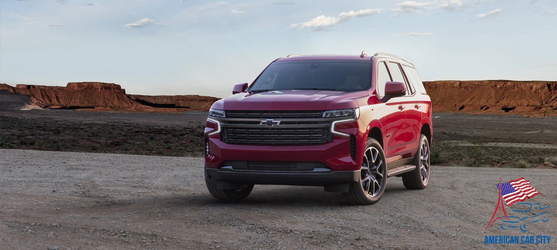 chevrolet tahoe 2021 rouge