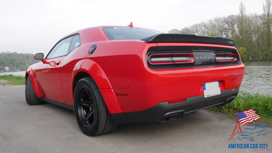 arrière Dodge Demon 2018