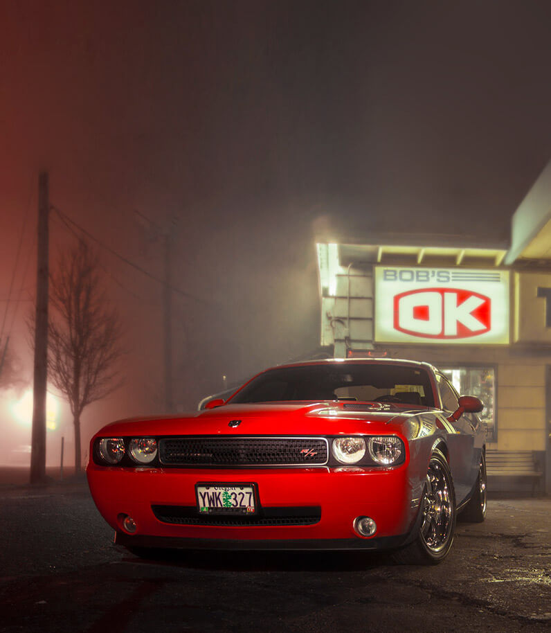 Dodge Challenger rue