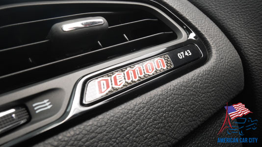 Dodge Challenger Demon numérotée
