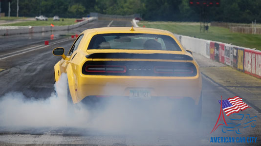 Line Lock Dodge Challenger Demon