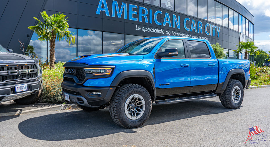 dodge ram trx bleu