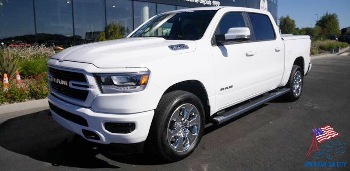 dodge ram 1500 blanc