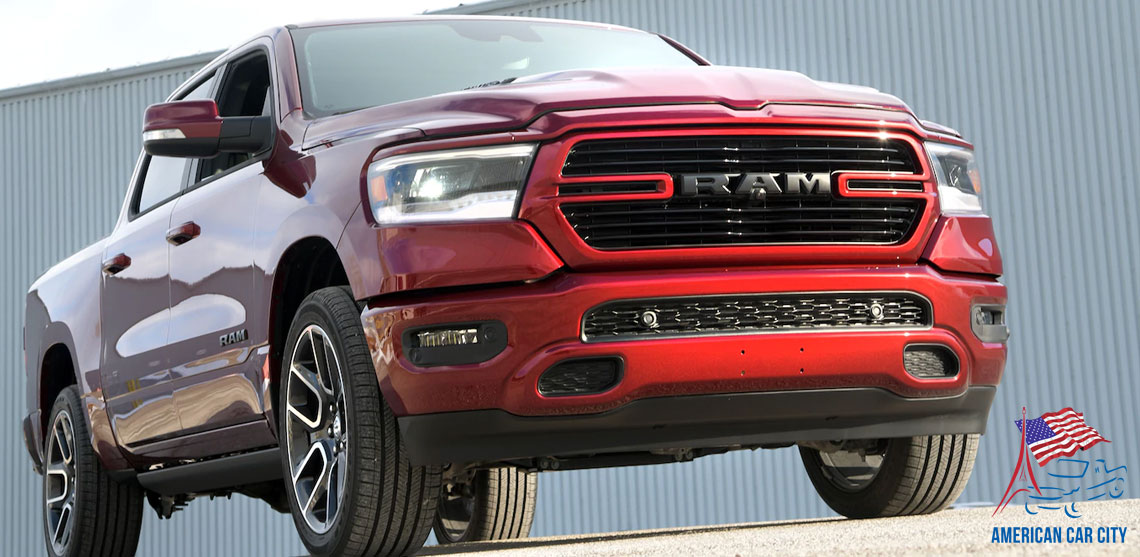 dodge ram 1500 rouge