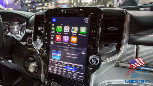 apple car play android auto dodge ram