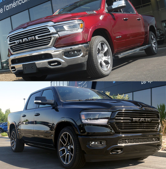 versions de Dodge Ram