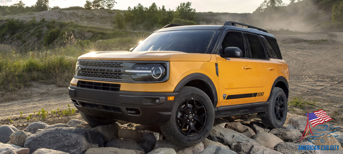 Ford Bronco Sport jaune