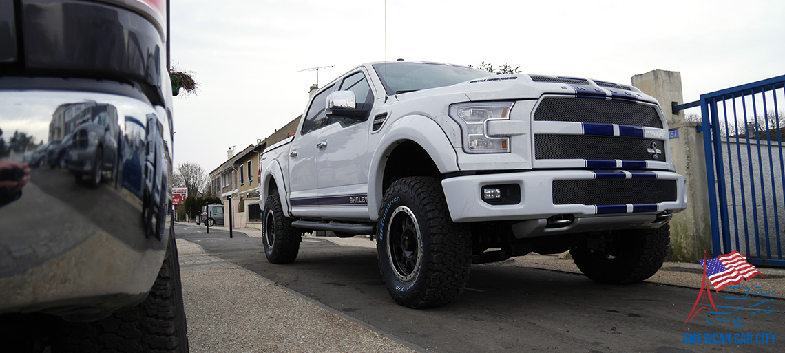 f150 Shelby 2017 blanc