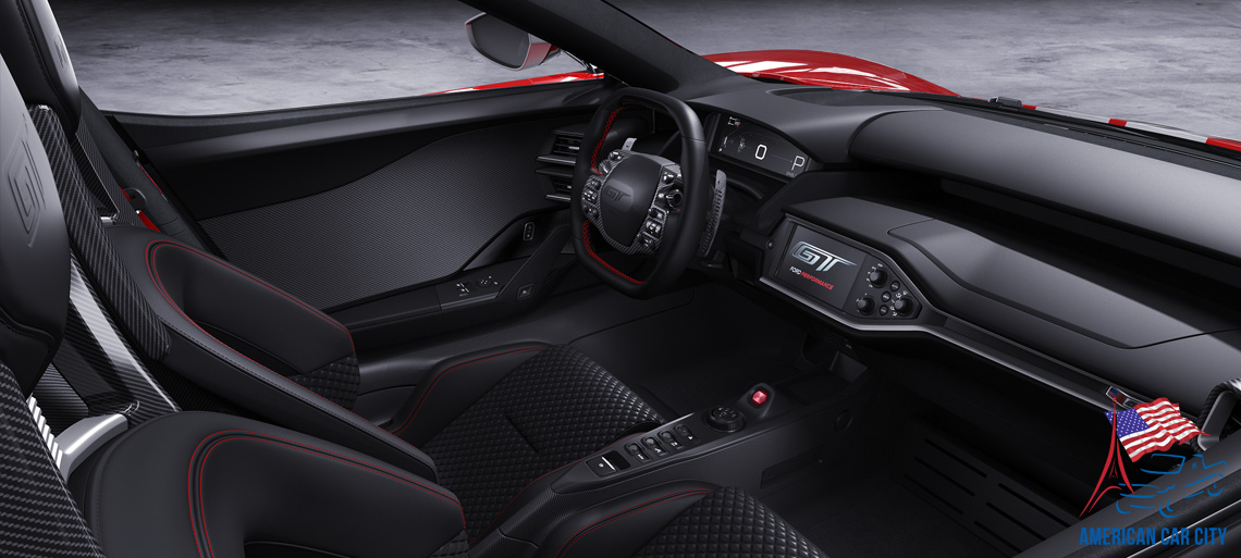 interieur ford gt alcantara