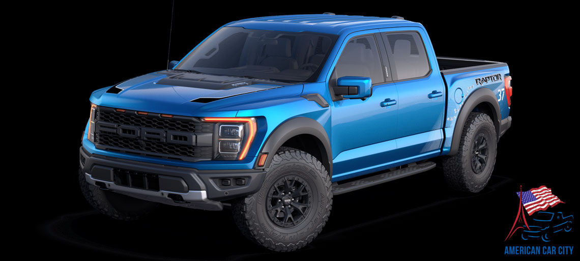 ford raptor bleu