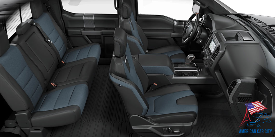 interieur bleu ford raptor