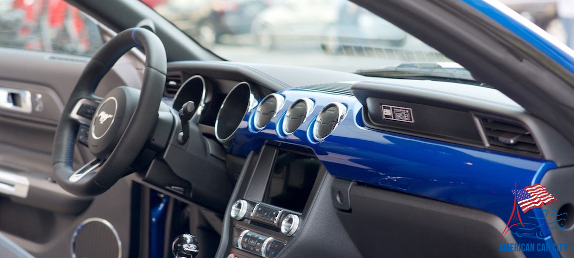 interieur ford shelby gte mustang
