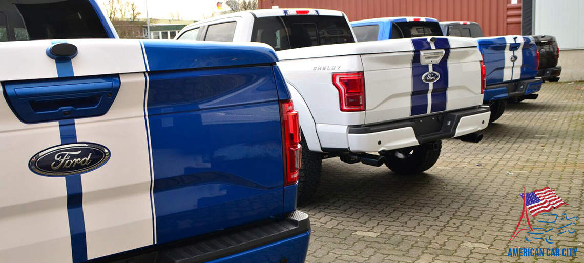 Shelby F150 choix de couleurs