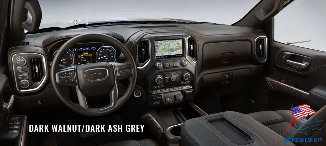 intérieur dark walnut gmc sierra