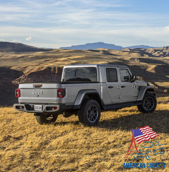 arrière jeep gladiator gris