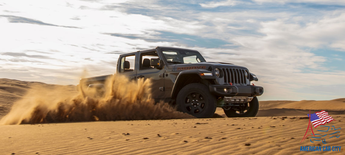 jeep gladiator désert