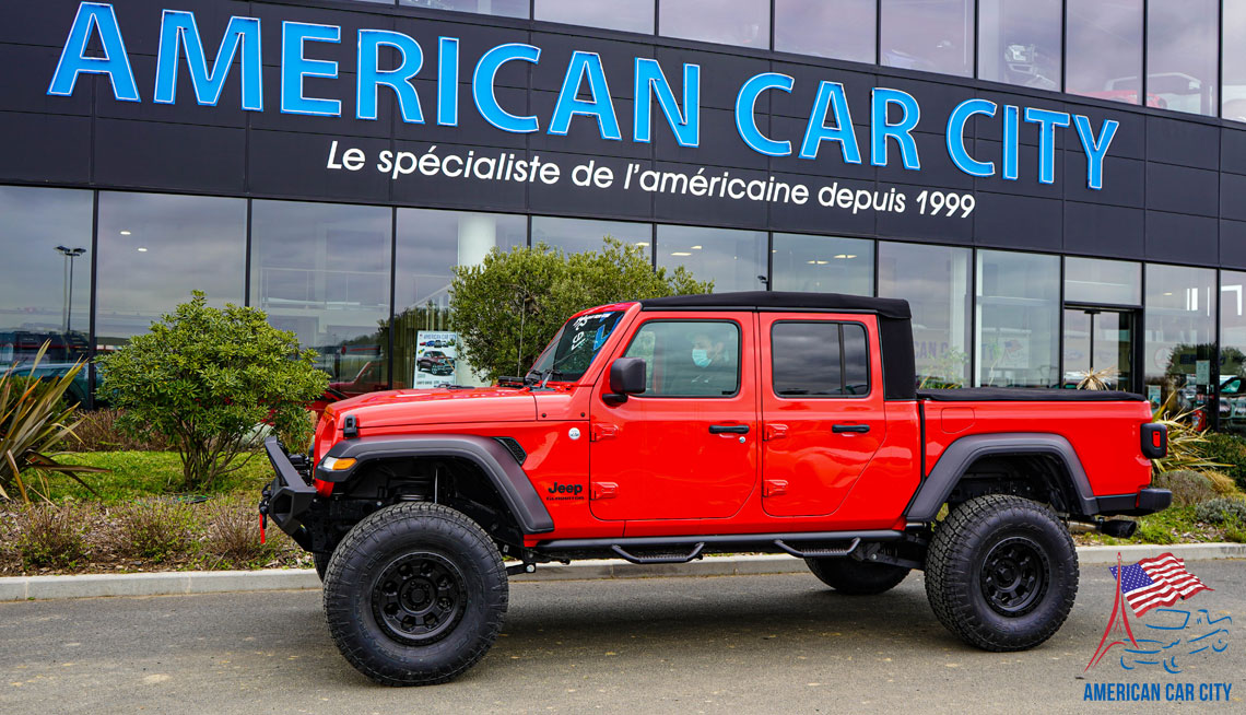 jeep gladiator réhaussé