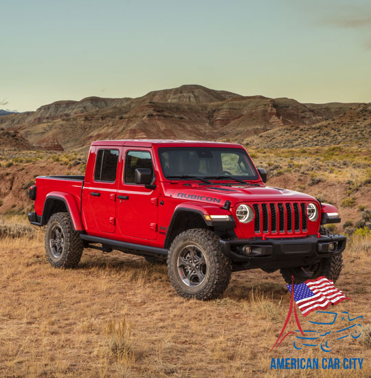 jeep gladiator rouge