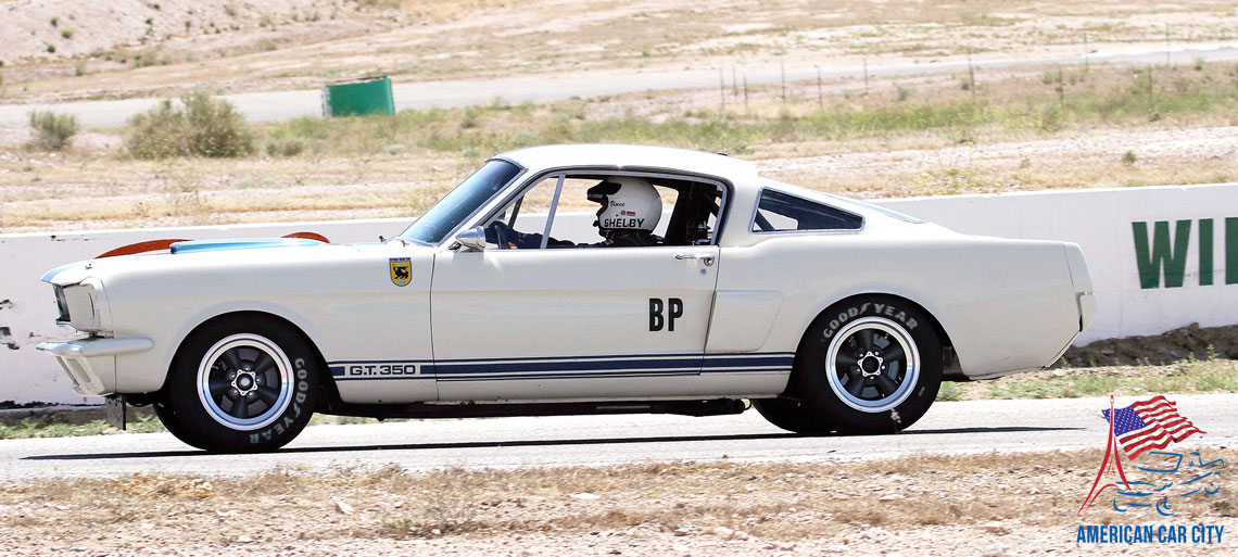shelby gt350r 1965 continuation sur circuit