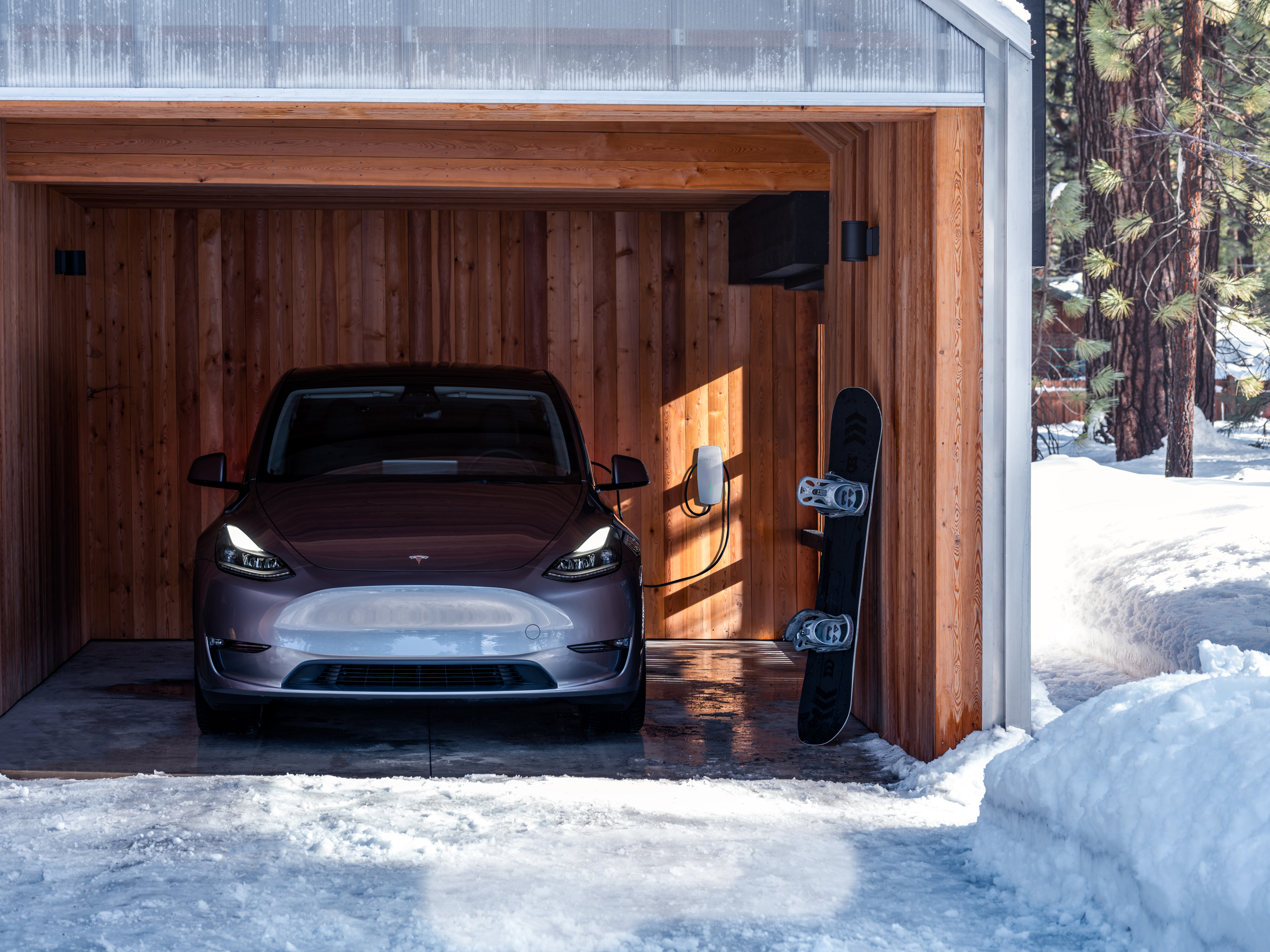 Tesla Model Y en recharge