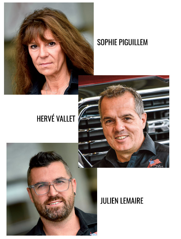 Sophie Piguillem, Herve Vallet, Julien Lemaire