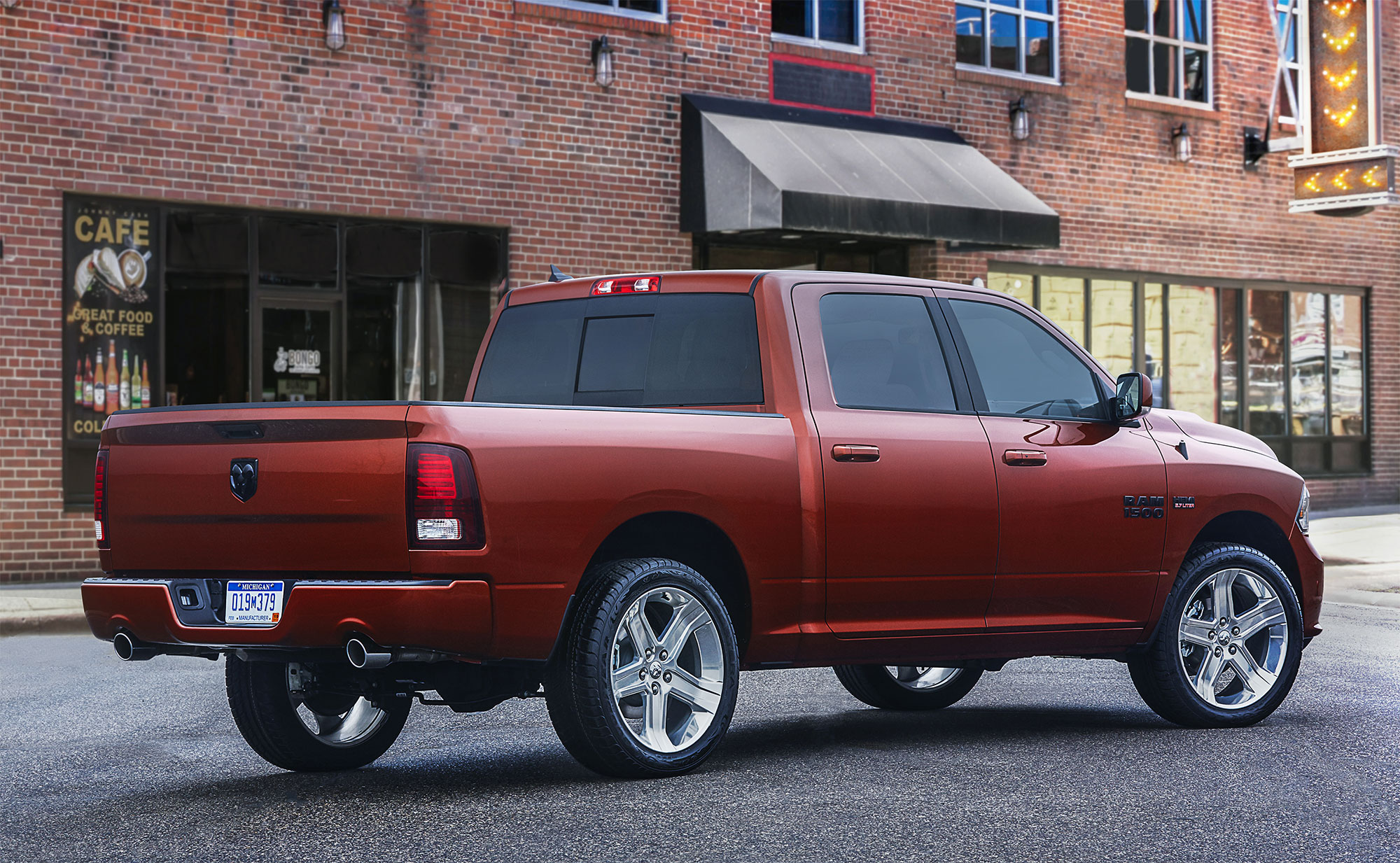 arrière ram 1500 copper edition