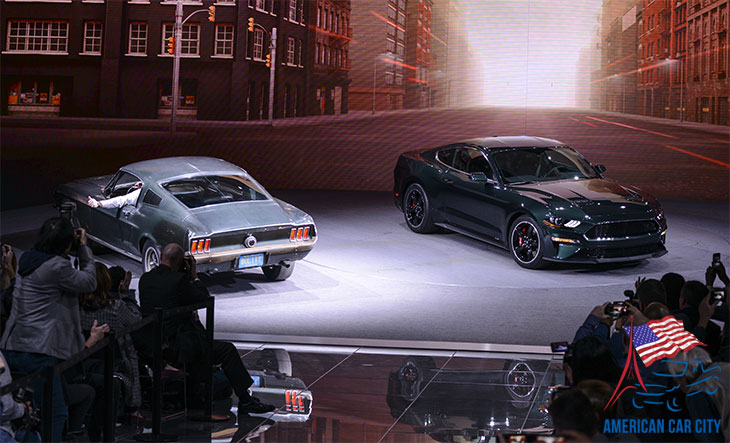 présentation ford mustang bullitt