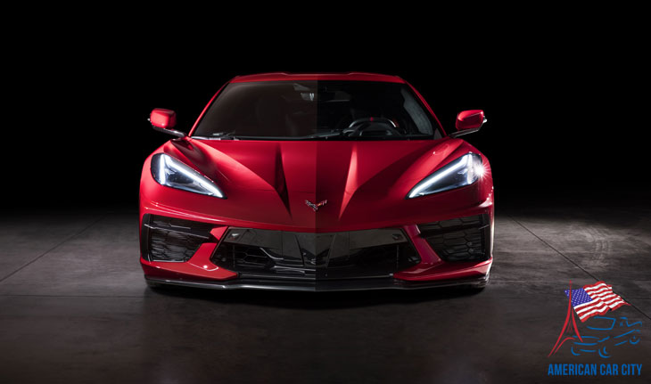 avant chevrolet corvette 2020