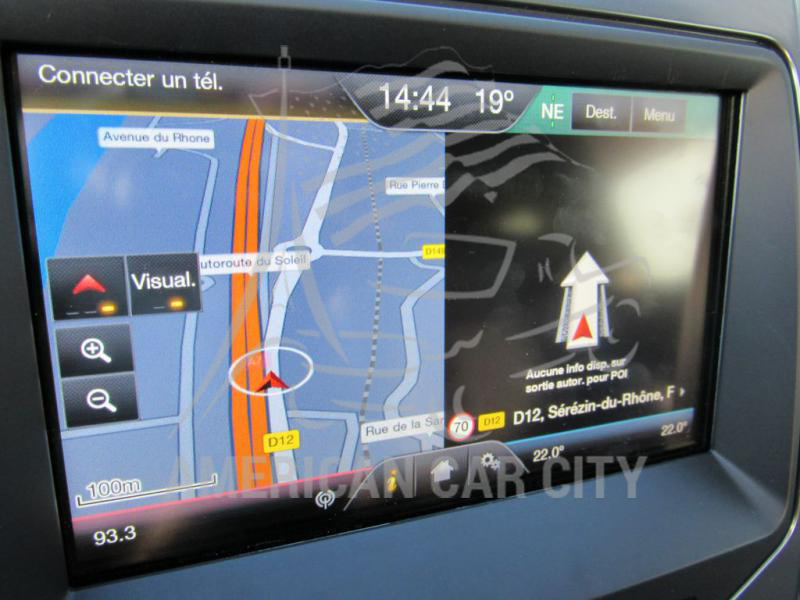 Conversion GPS Europe Mustang 2015