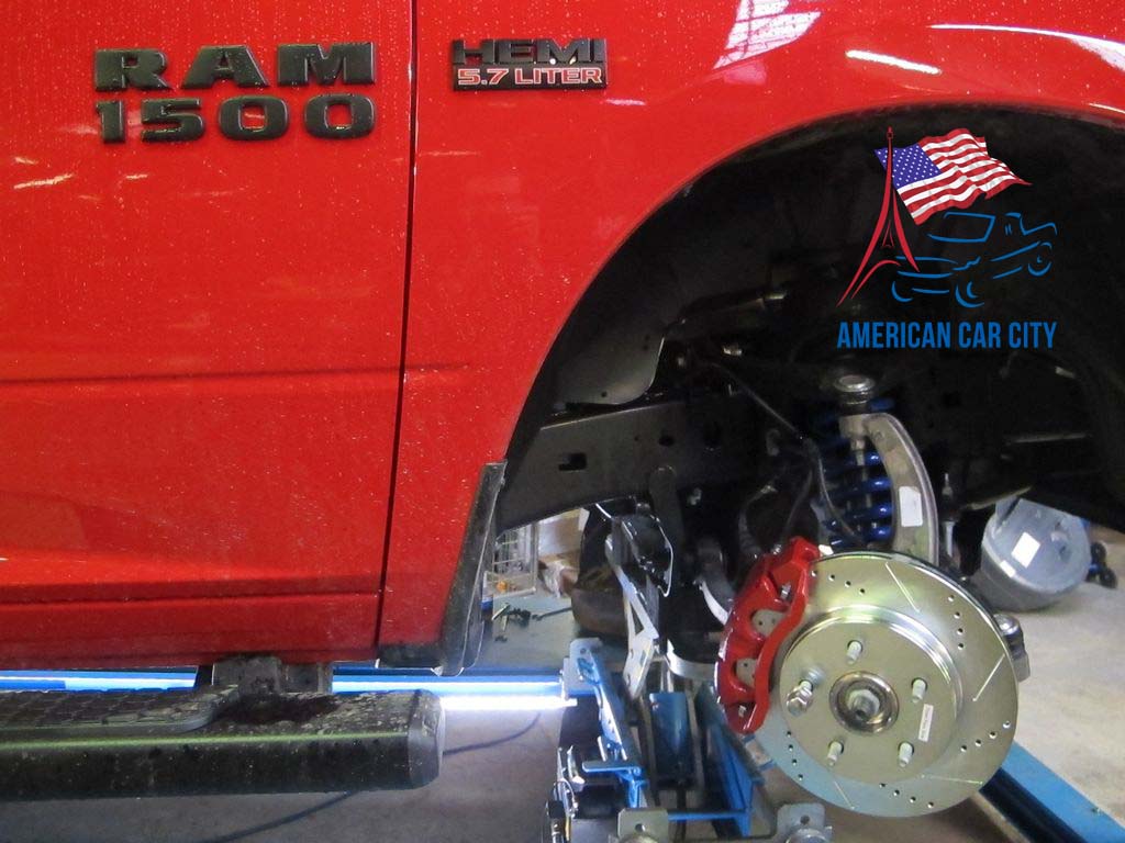 Kit de freins avant et arrière pour Dodge Ram 1500 (06-2018), Dodge Durango (07