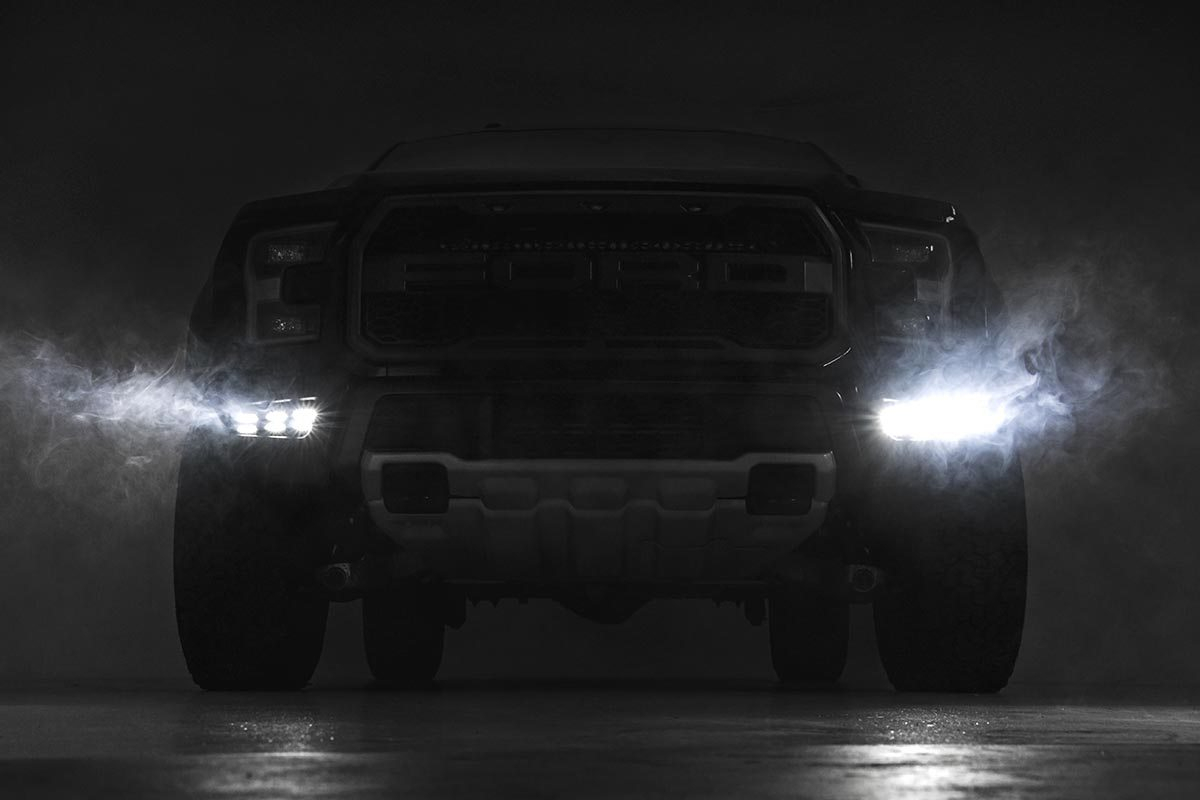 CarWorld Lot Feux Antibrouillard Avant Pour Ford F-150 2015-2018 – Phares De Brouillard LED Voiture Remplacement