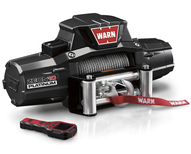 Treuil WARN 3,6 t + Platine + Trousse