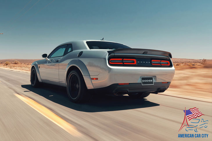 arrière dodge challenger hellcat redeye 2019