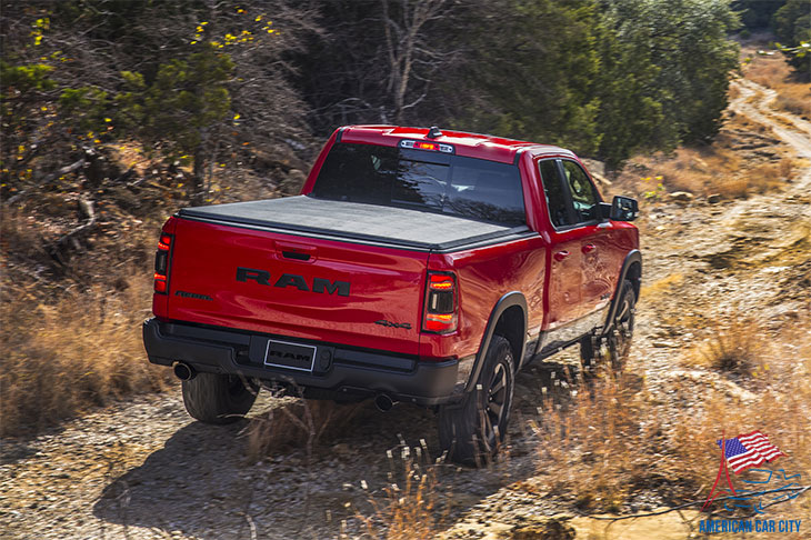 arrière dodge ram rebel 2019