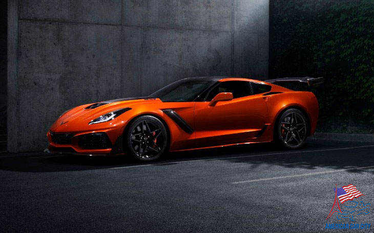 corvette zr1 2019 orange