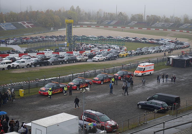 dodge ram sur le Nurburgring