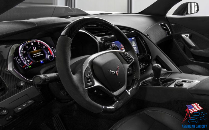 intérieur chevrolet corvette zr1 2019